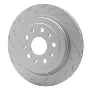 Cadillac CTS Brake Rotor (1) - Left Rear - R1 Concepts - GeoSPEC Coated, Slotted - `15-`19